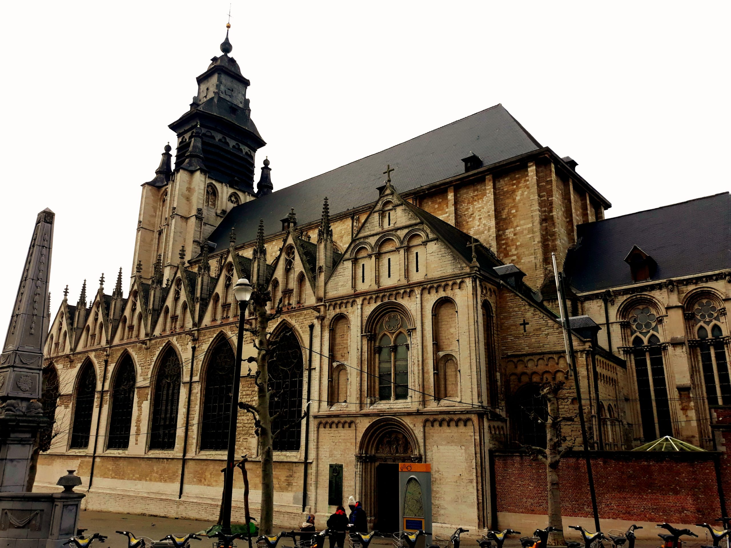 Eglise de la Chapelle, point de rdv de la visite Bruxelles 1000 ans de luttes de Brssels By Foot