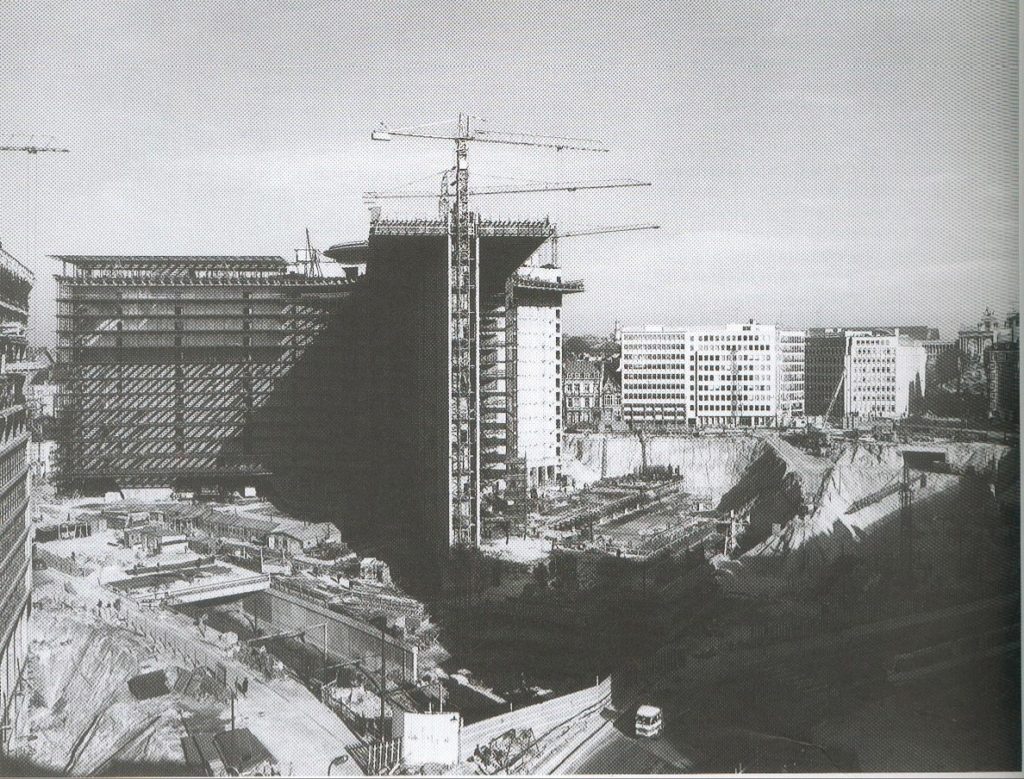 chantier du berlaymont